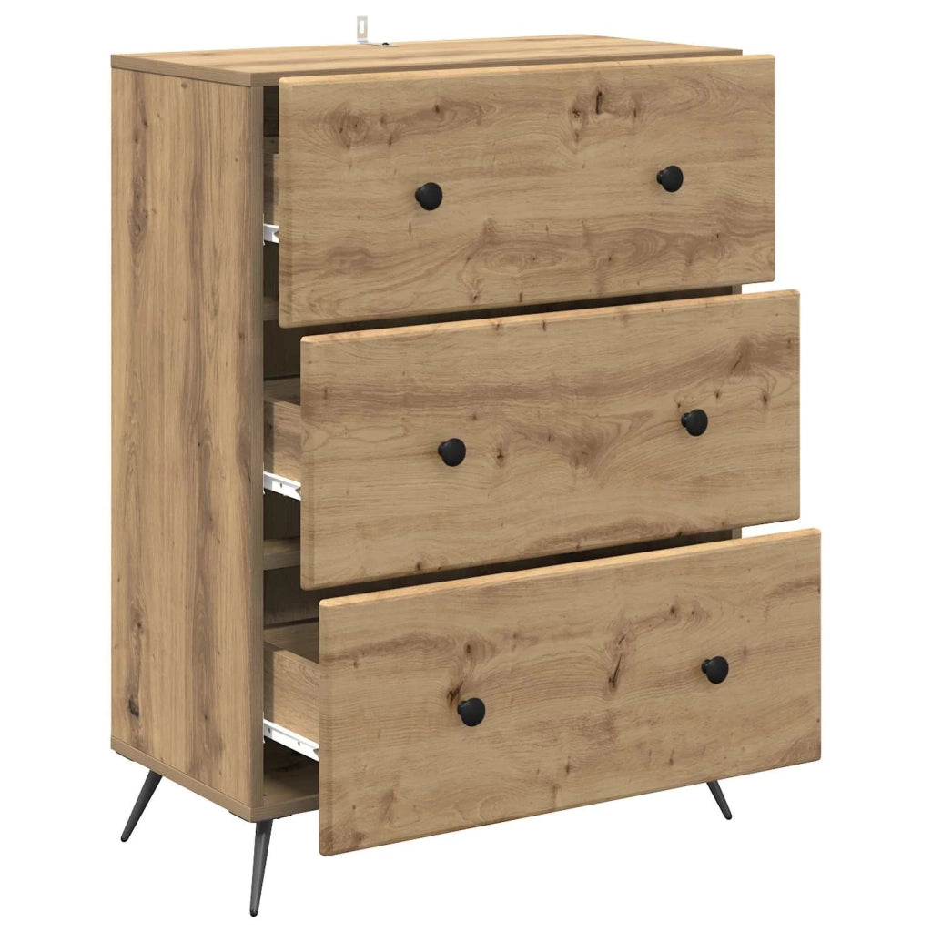 Mobile con Cassetti Rovere Artigianale 66 x 34,5 x 90 cm 895534