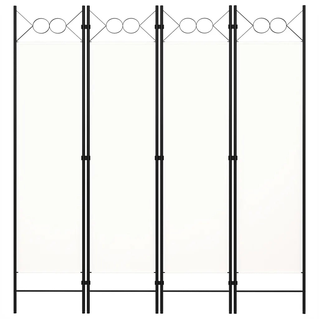 Paravento a 4 Pannelli Bianco 160x180 cmcod mxl 73119
