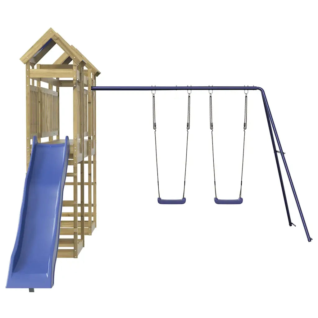 Set da Gioco da Esterno in Legno di Pino Impregnato 3279108