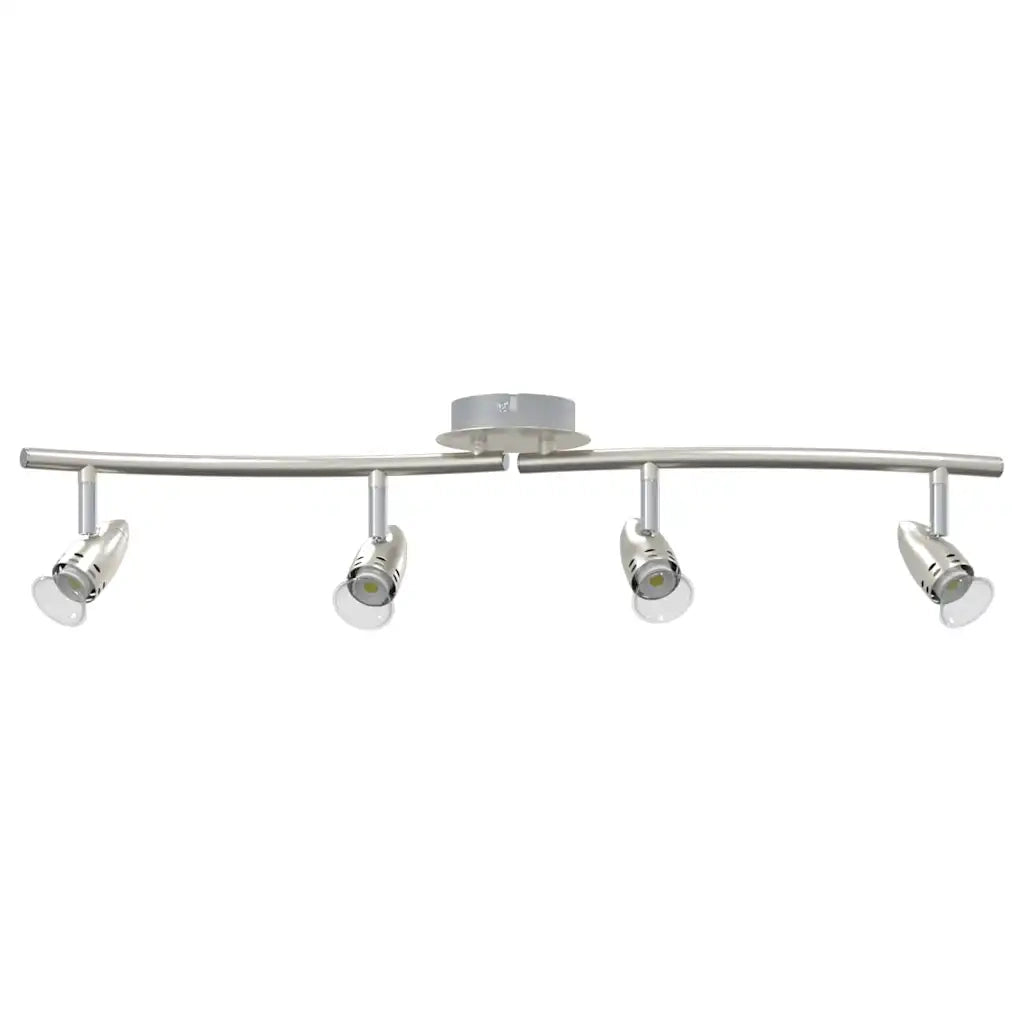 Faretto da soffitto Nichel 61 x 10 x 12,5 cm Metallo 4108220