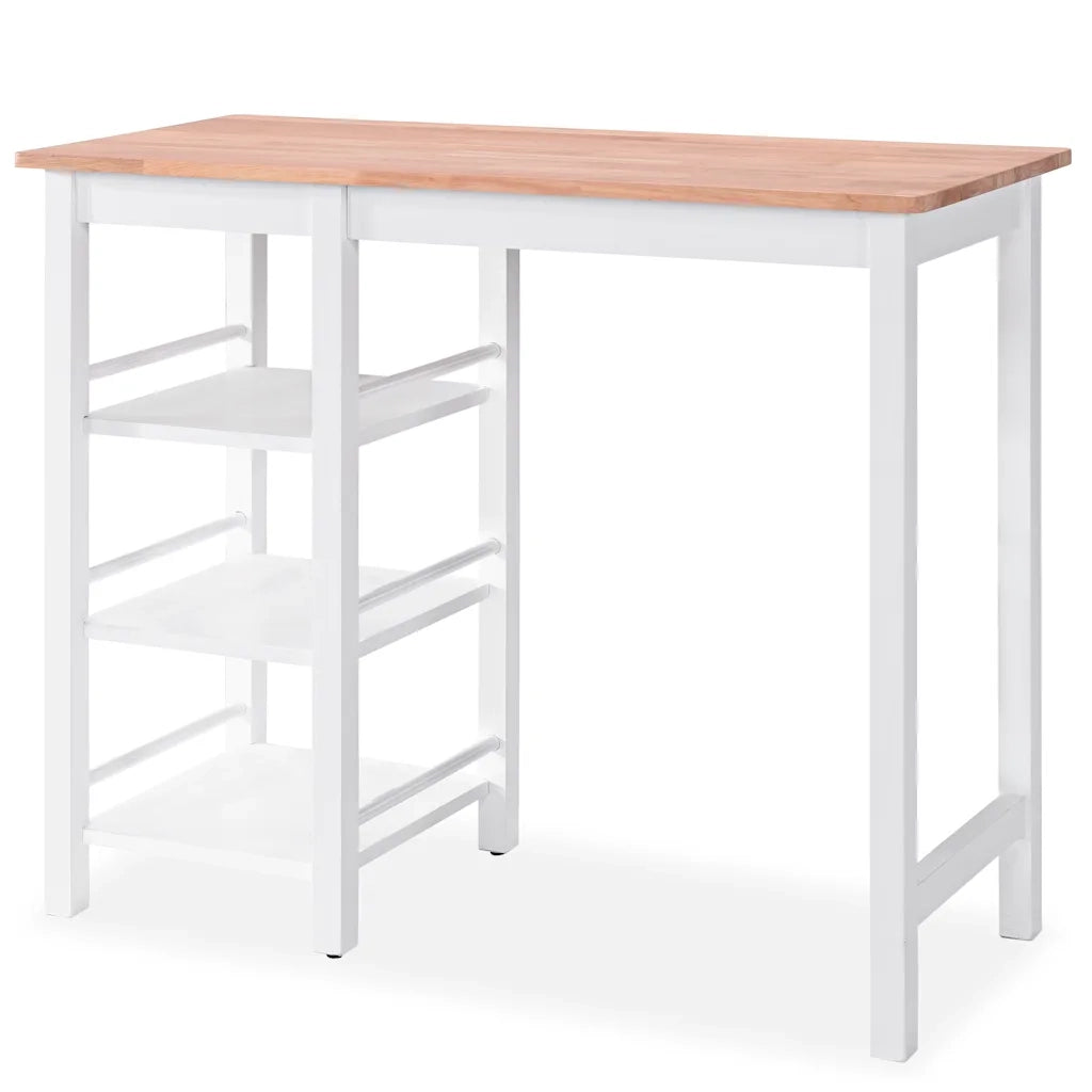 Set da Bar 3 pz in MDF Bianco 245364