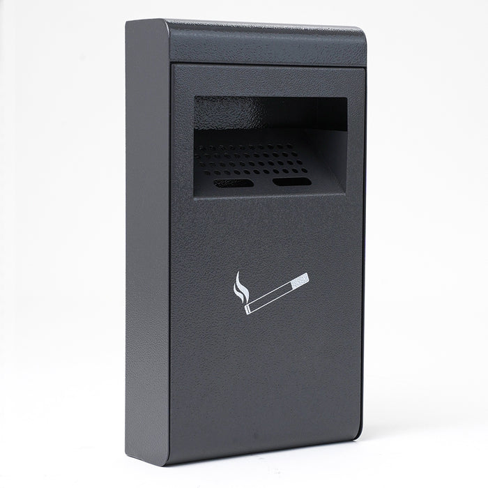 Posacenere da Parete 20x36x7 cm in Metallo Antracite