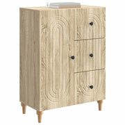 Credenza | Madia | Buffet da pranzo | Armadio da pranzo Rovere Sonoma 66 x 34,5 x 90 cm Legno ingegnerizzato