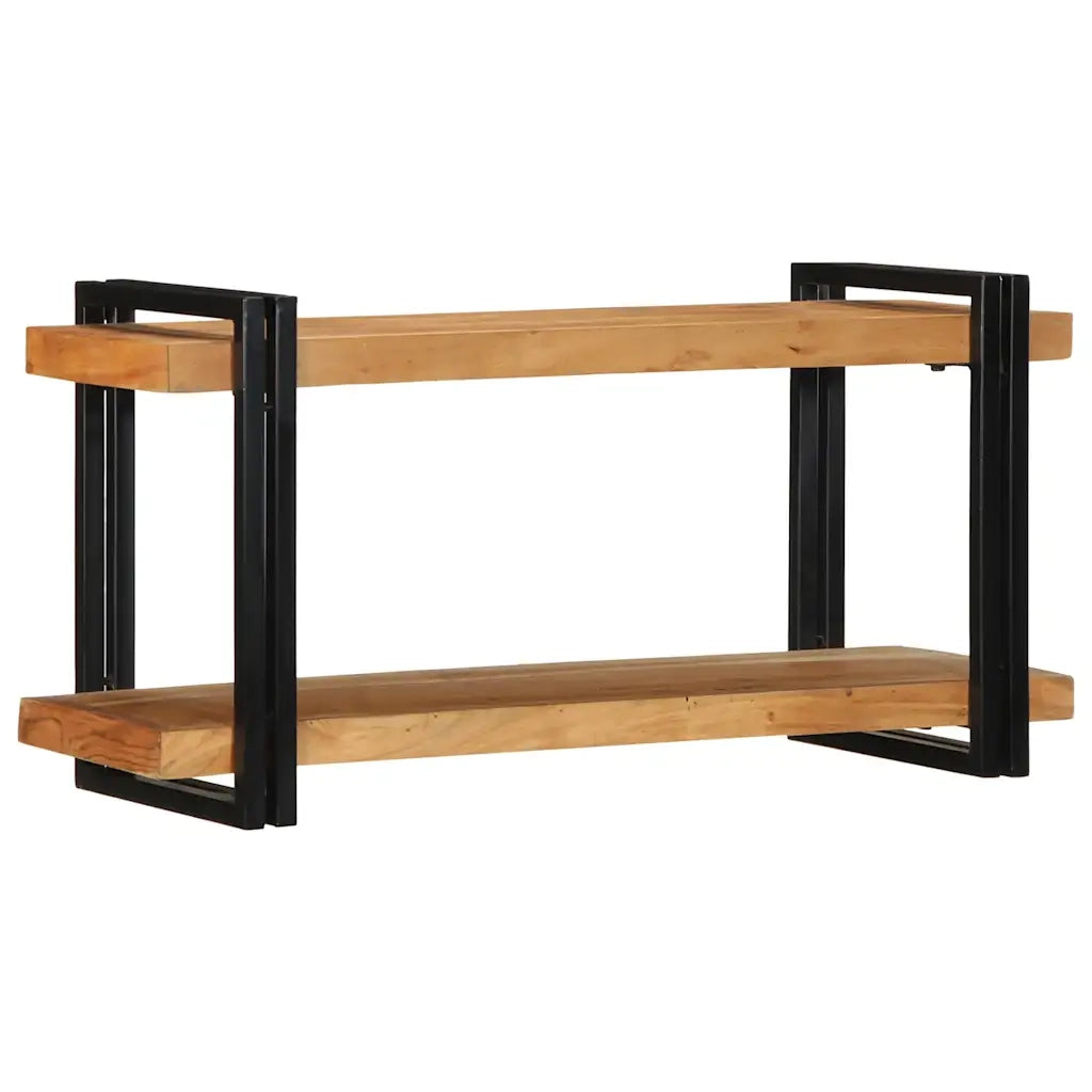 Mensola da Parete 90x33x45 cm Legno Massello di Acacia 4017487