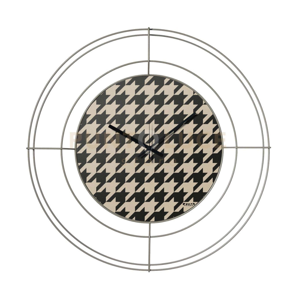 orologio nudo piccolo pied de poule nero Sabbia ,pied de poule nero in Ferro Diametro59cm