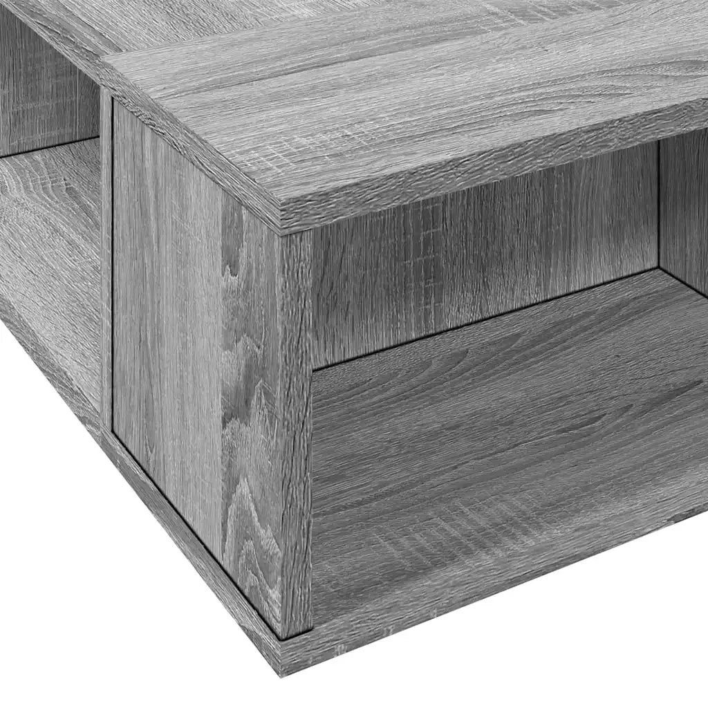 Giroletto-Struttura Letto Grigio Sonoma 90x200 cm in Legno Multistrato 298405