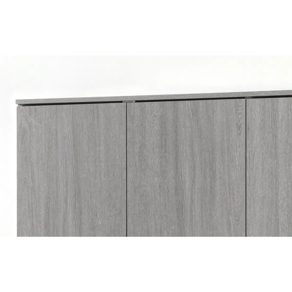 Armadio REY – 3 porte – 120×180 cm – Rovere grigio – Stile scandinavo