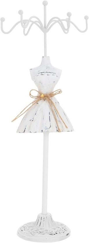 Opbeurs voor oorbellen e halsketting - Design vintage - Roterend sieradenopbergrek per bambine