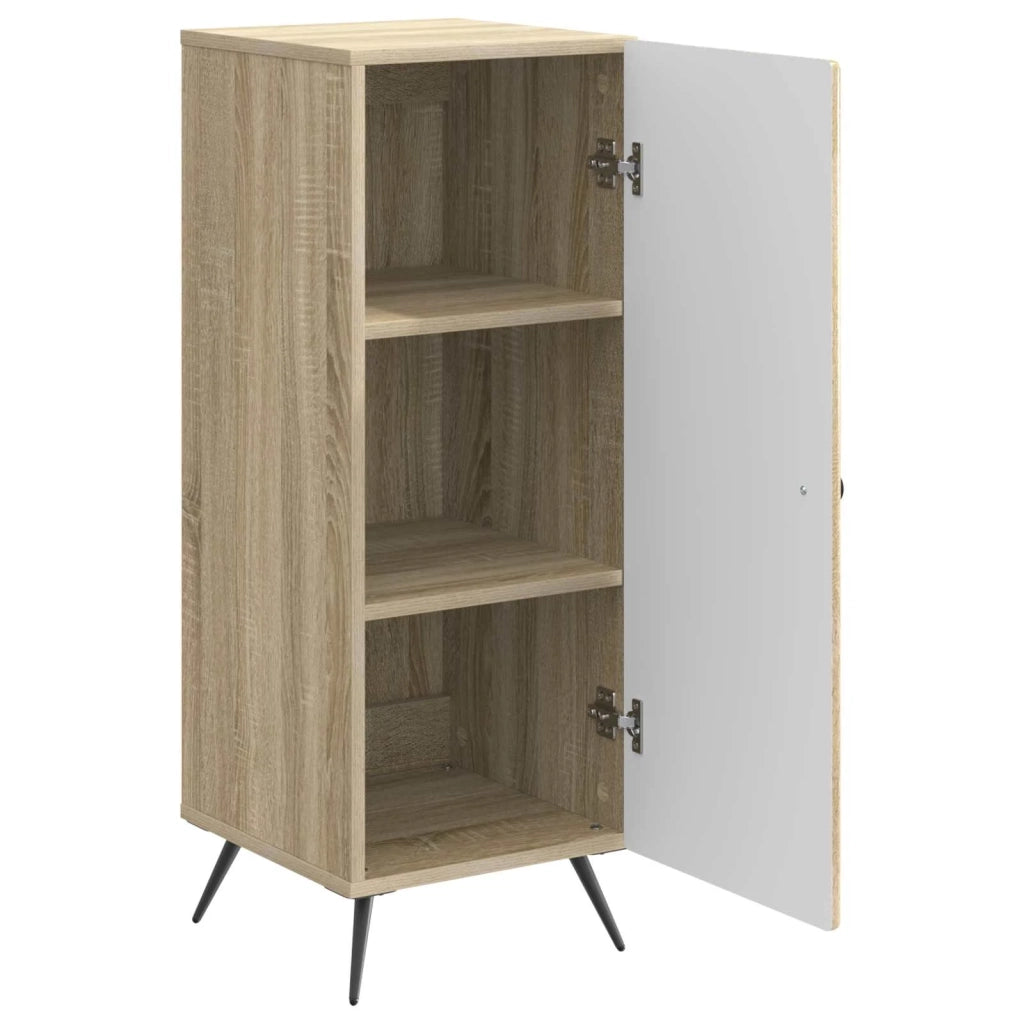 Credenza Rovere Sonoma 33 x 34,5 x 90 cm Legno ingegnerizzato