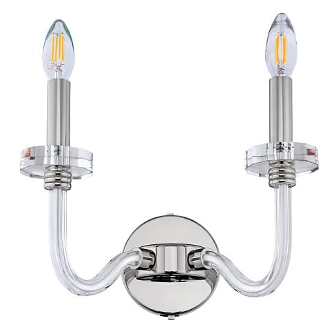 Applique Nowodvorski Hampton cromo vetro 2xE14 8155