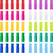 Risotti in Silicone - Pacchetto da 50 pezzi - Risorzi riciclabili - Qualità alimentare - Per 1/4 pollici Risorzi in Acciaio Inossidabile - Consigli alimentari sicuri