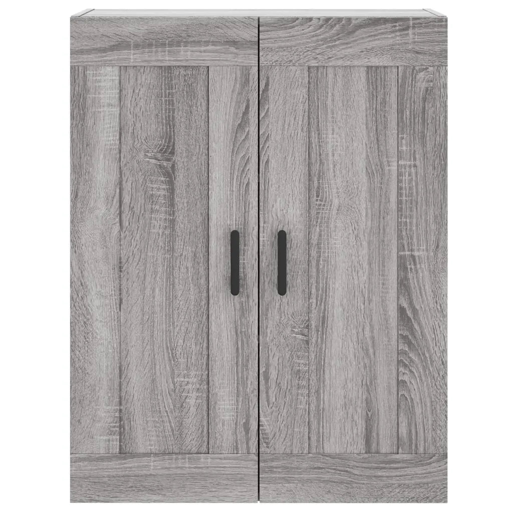 Credenza-Buffet-Armadio da cucina Grigio Sonoma 69,5x34x180 cm in Legno Multistrato 105642