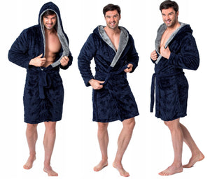 Accappatoio Jordan Navy-grey M