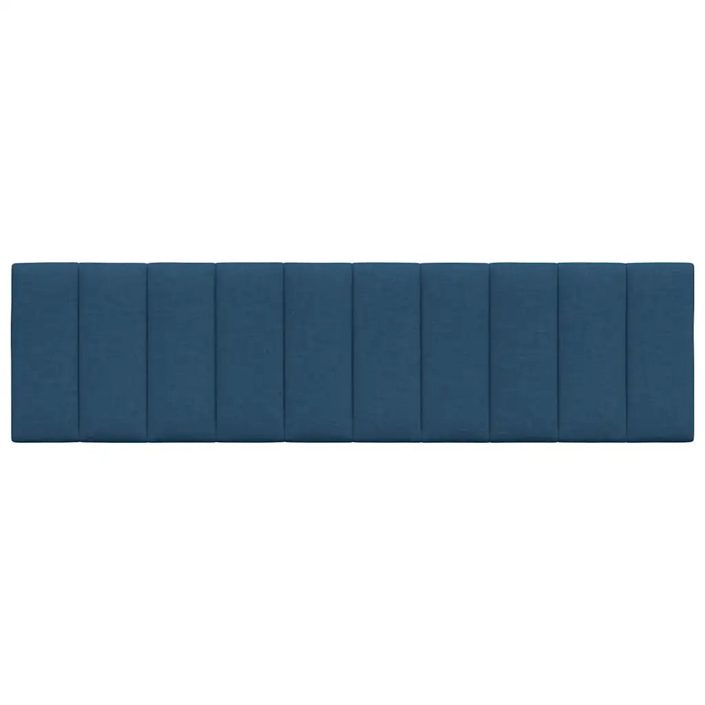 Cuscino Testiera Hanko Blu 180 cm in Tessuto 4019183