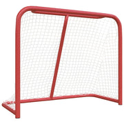 Porta da Hockey Rossa e Bianca 183x71x122 cm in Poliestere CFW2578781