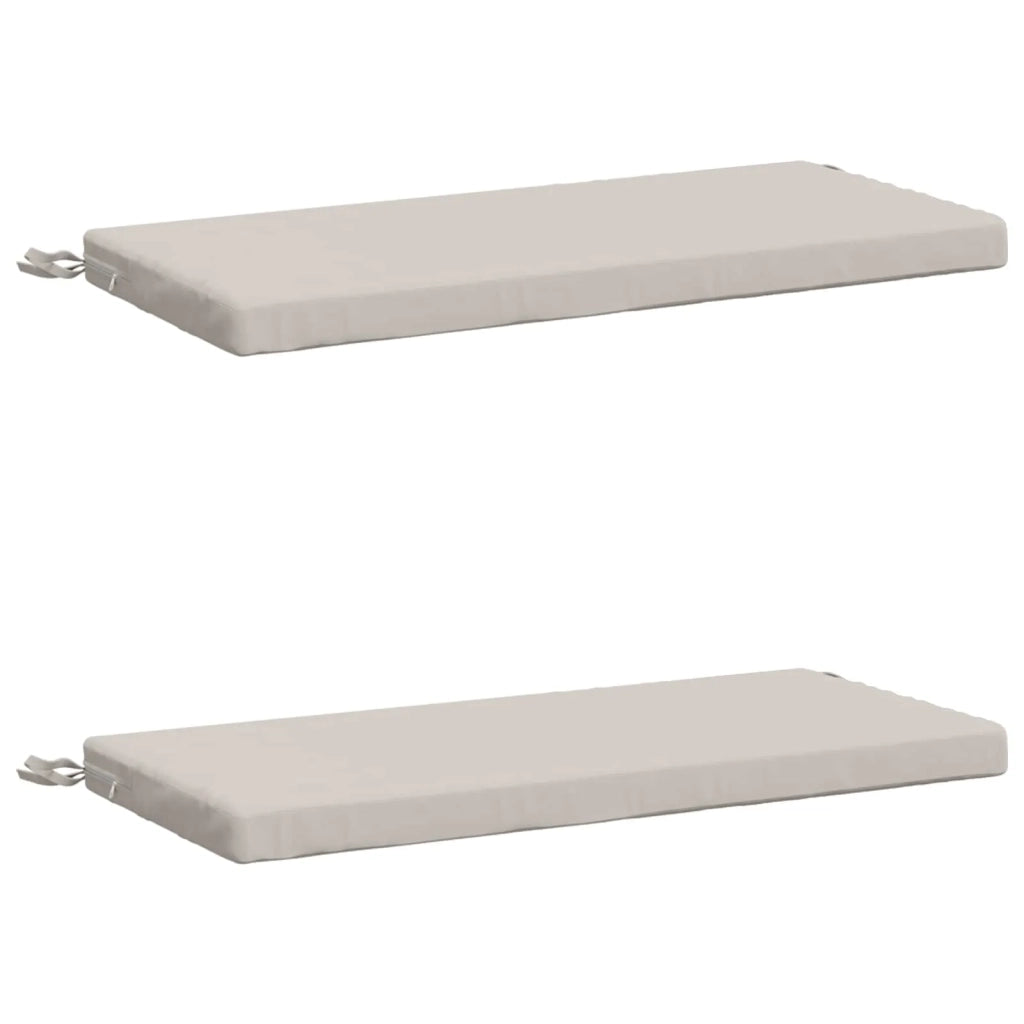 Cuscini per Panchina a 2 Pezzi SOEST 2 pz 100% Poliestere 948623