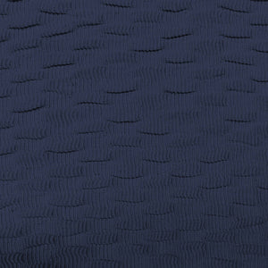 Copripoltrona Reclinabile Elasticizzato Taglia Unica con Tasca Laterale Blu Scuro