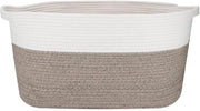 Tessuto in cotone XXL - 65 litri - stile boho - pezzo unico - materiale naturale
