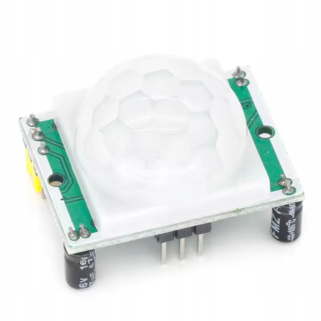 Sensore di Movimento PIR HC-SR501 – Rilevatore Infrarossi | 5–20V | Regolazione Sensibilità e Tempo | Portata 7m