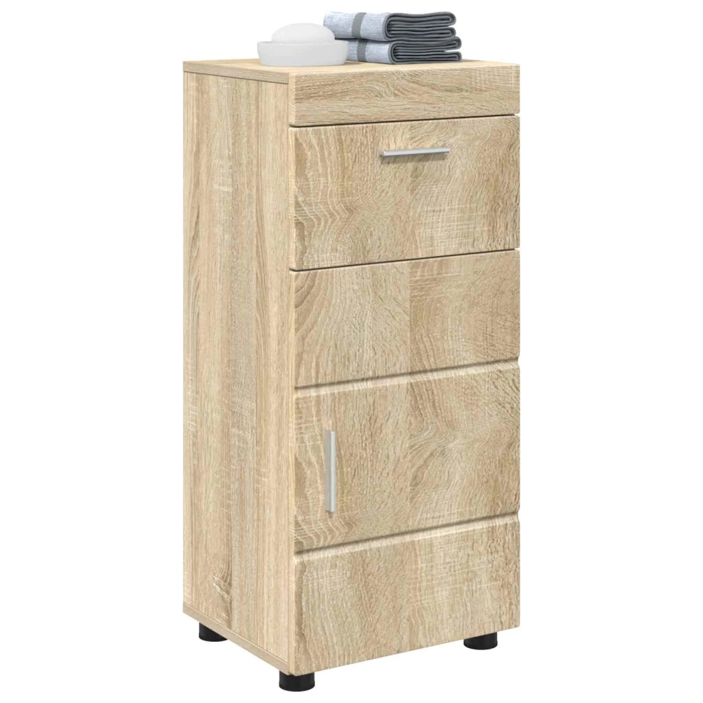 Set di Armadi da Bagno | Armadio da bagno TULUM Rovere Sonoma 37 x 31,5 x 82 cm