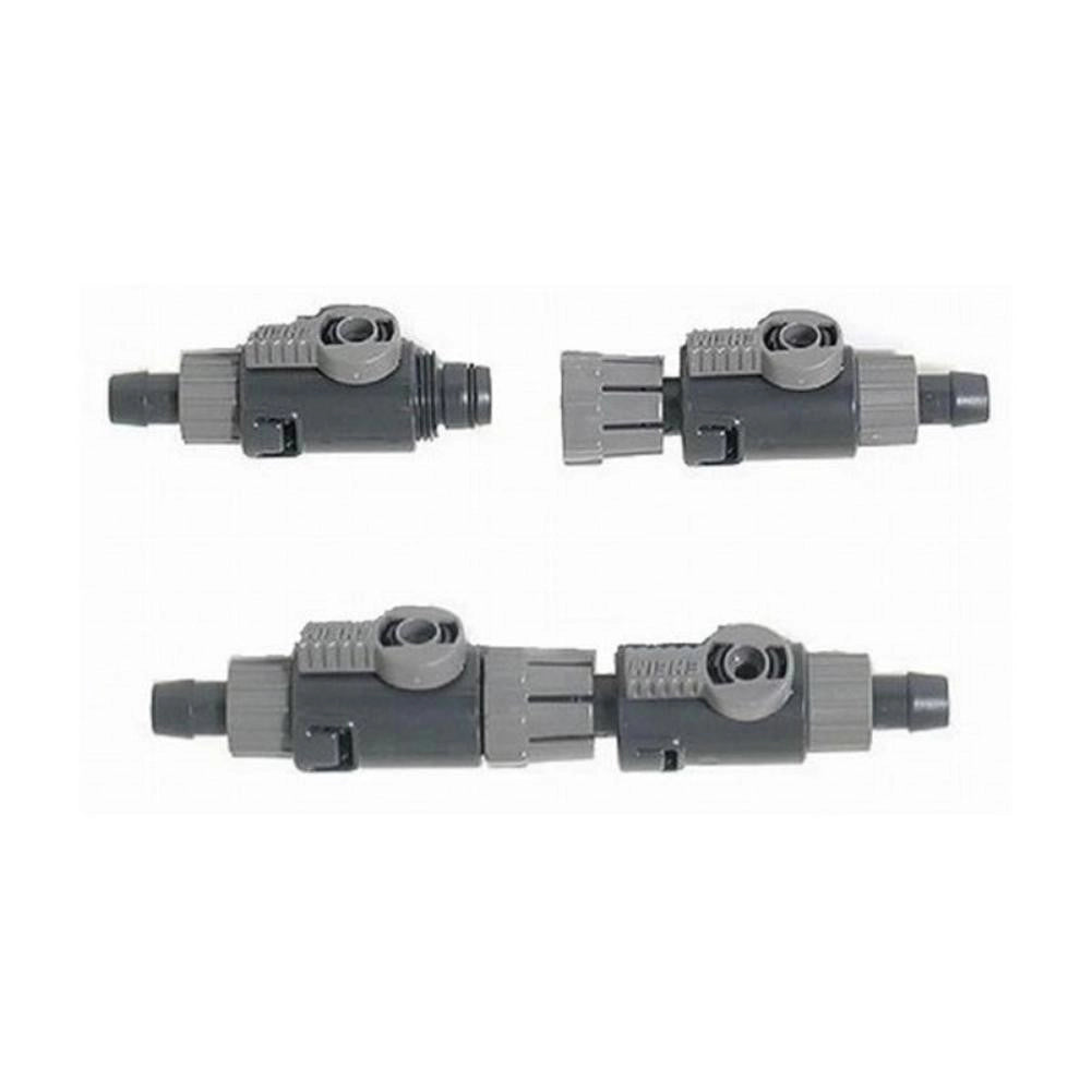 EHEIM 4003412 - Rubinetto Doppio Regolabile per Tubi 9/12 Sgancio Rapido