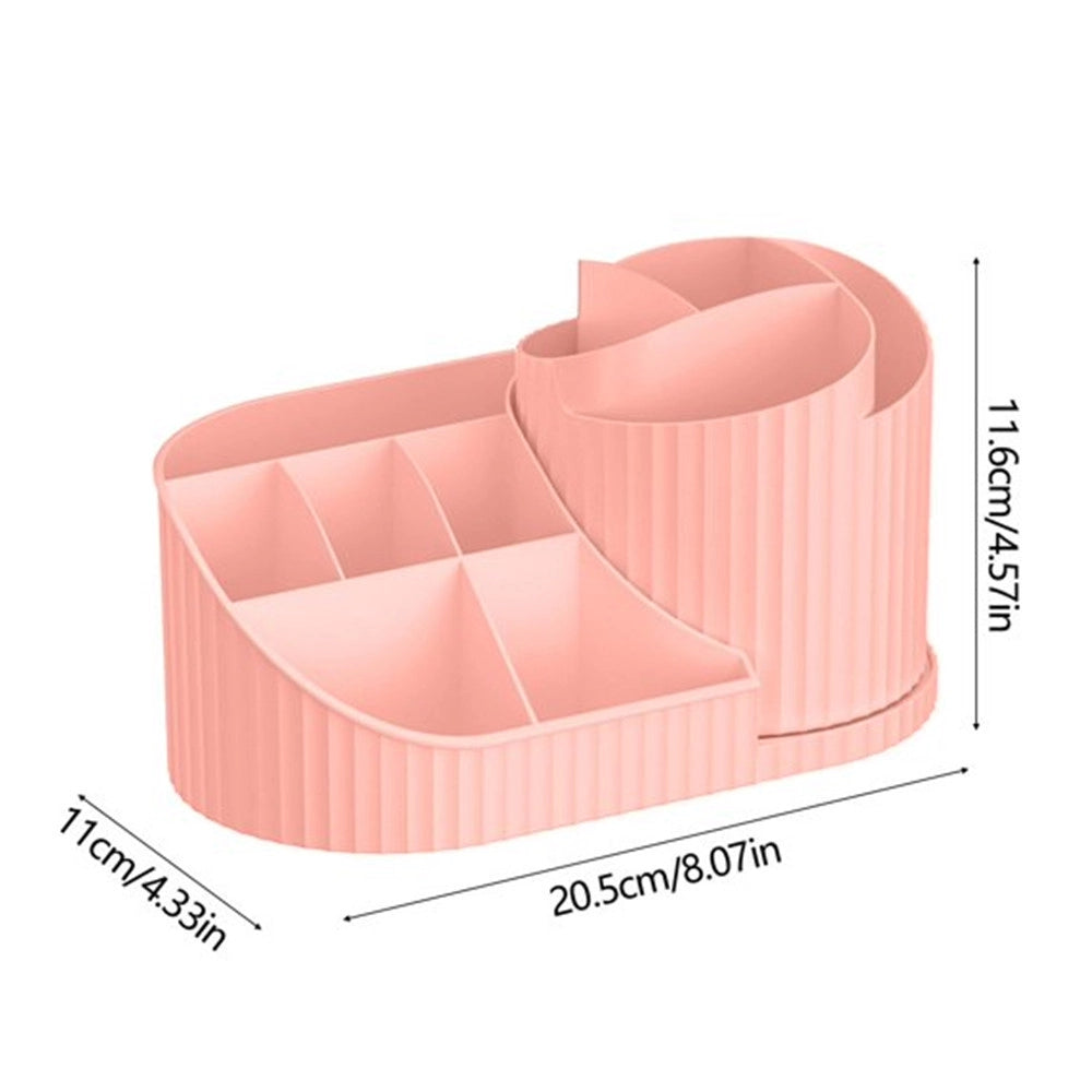 Trade Shop - Scatola Portaoggetti Da Scrivania Porta Rossetti Cosmetici Cancelleria Penne Per Toletta -