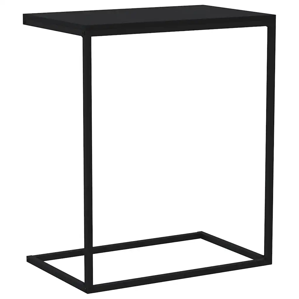 Tavolino da Salotto Nero 55x35x66 cm in Legno Multistrato cod mxl 63754