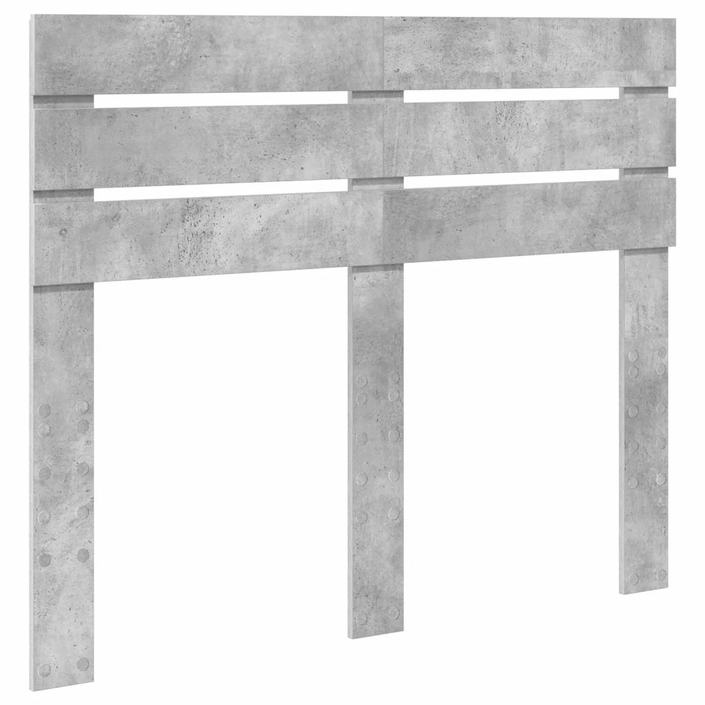 Struttura del letto Calcestruzzo 120 x 200 cm Pino massello 3411434