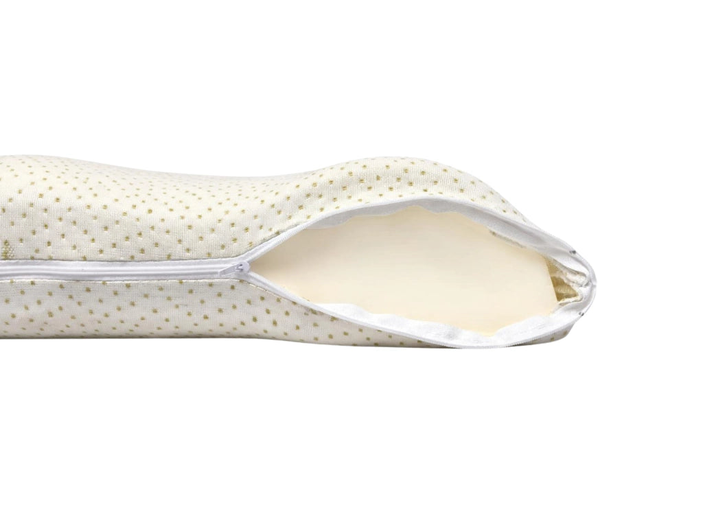 Guanciale Cuscino Letto 50x80cm Anallergico Memory Cervicale Mod. Aloe