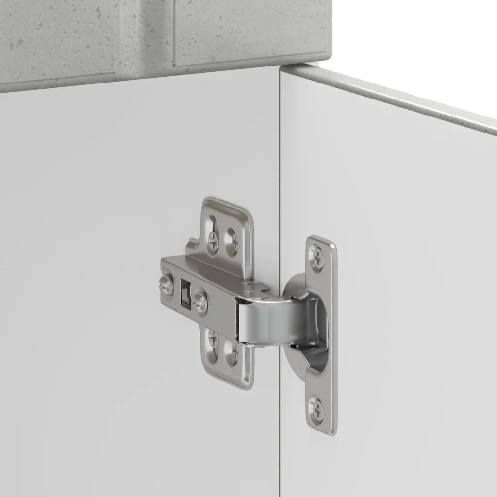 vidaXL Base da Cucina Lucca Grigio Cemento in Legno Multistrato