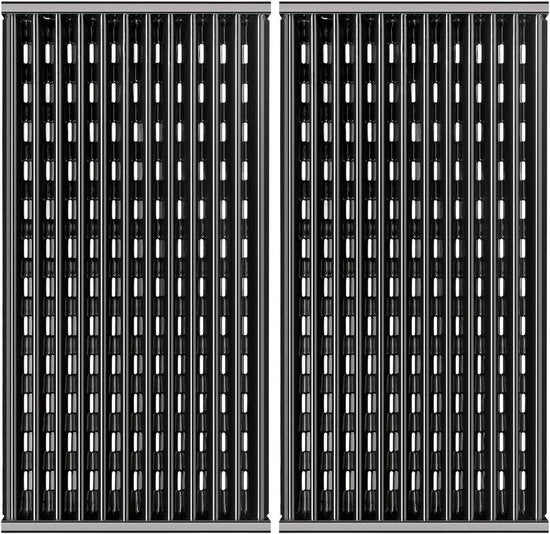 Grillrooster Infraroto a Raggi Infrarossi 432 cm per Griglia a Gas - Porcellana Acciaio - Ricambi di Ricambio idonei per Charbroil TRU infraroto 2 Fiamme - Adatto per i modelli 463633316, 463672016, 463672416