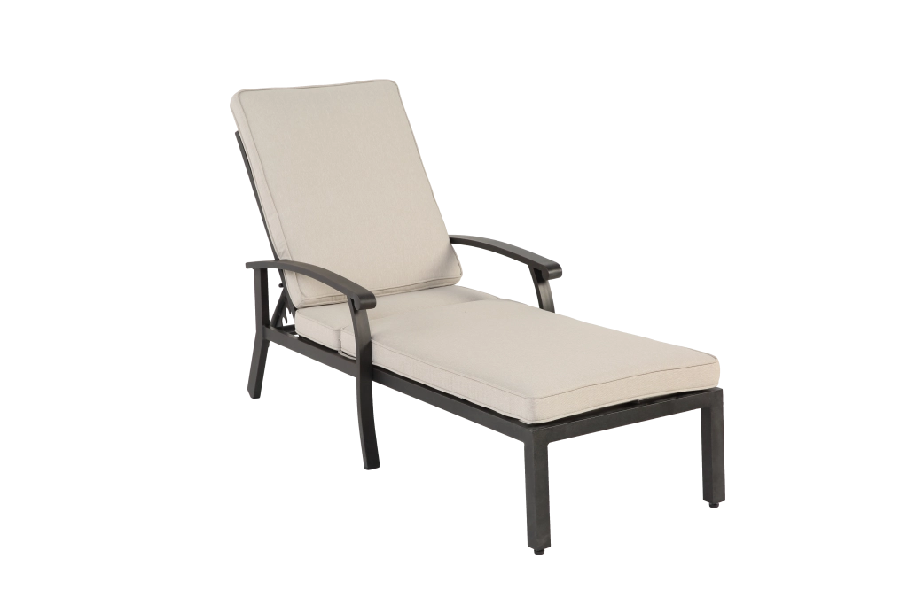 SDRAIO Reclinabile 204 x 58 x 100/30 cm Alluminio Beige 1 pezzo