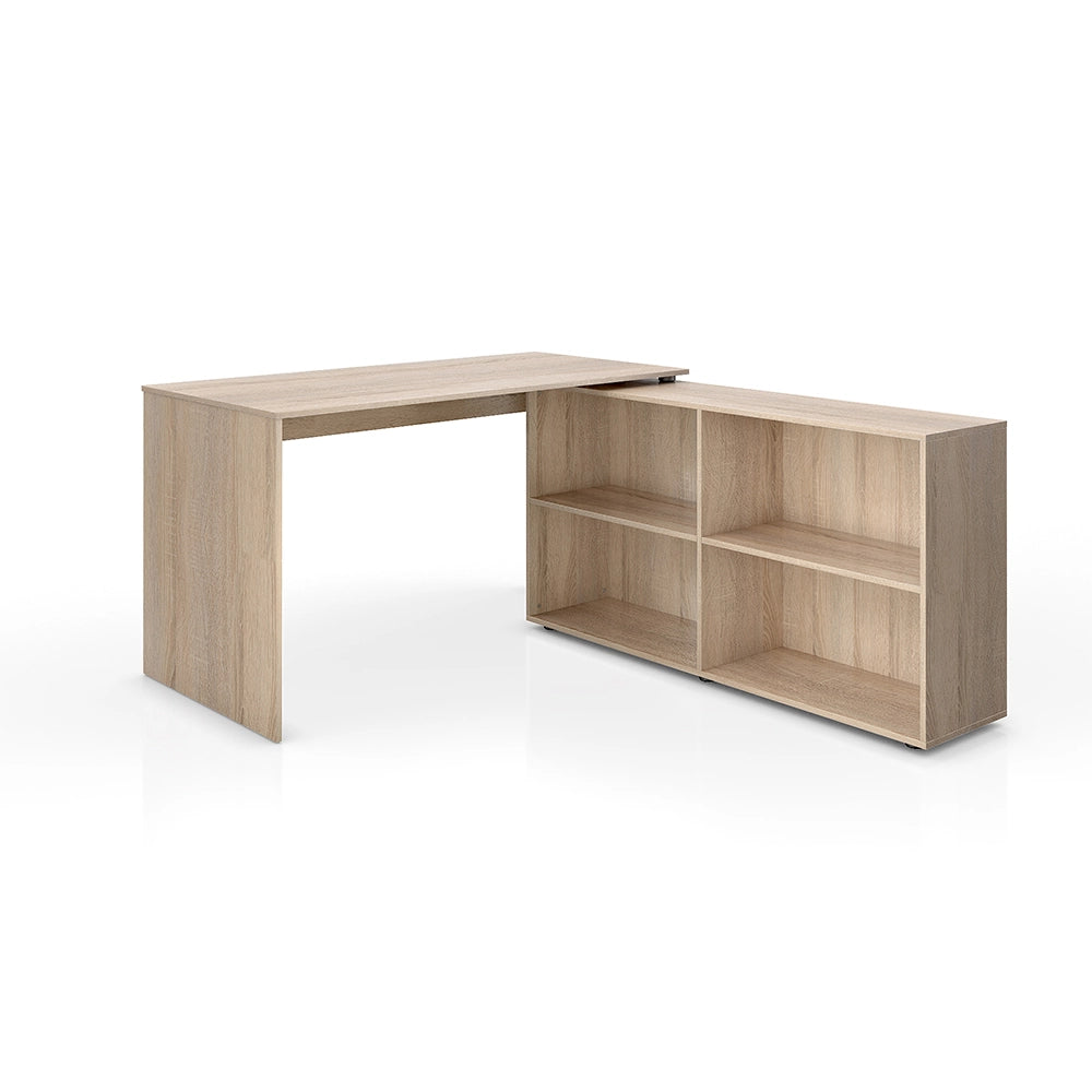 Vicco Scrivania angolare Sonoma 137 x 60 cm