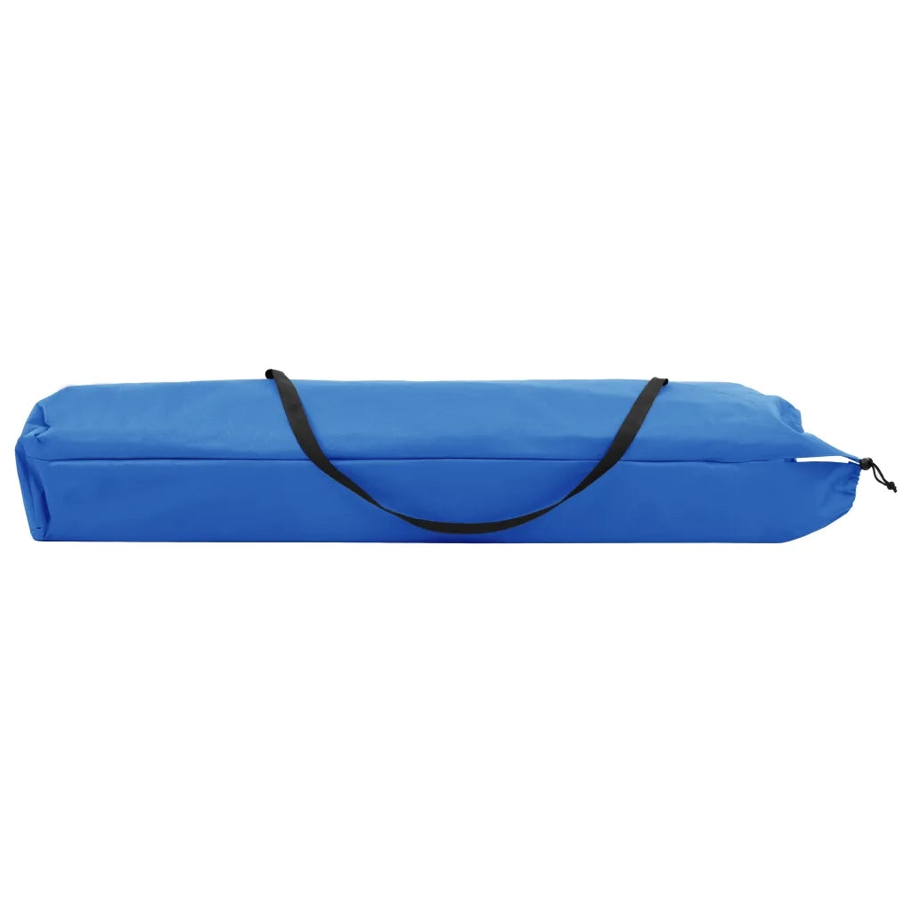 Lettino Prendisole Pieghevole per 2 Persone Blu in Acciaio cod mxl 62736