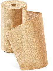 Telaio per Tavola in Juta, Rollo 20cm x 10m, Telaio Ecoweb in Materiale Naturale - per Matrimoni, Feste Rurali, Comunioni, Decorazioni per Tavola Rustiche