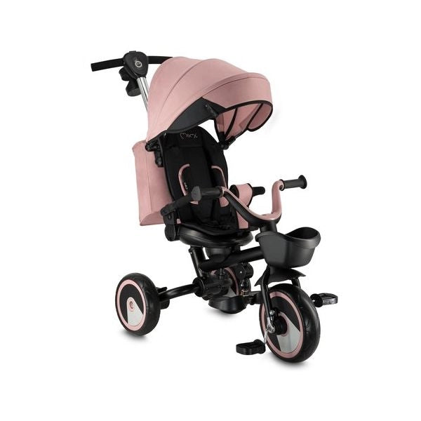Triciclo momi rotr00019 ivi pieghevole evolutivo 3 in 1 pink