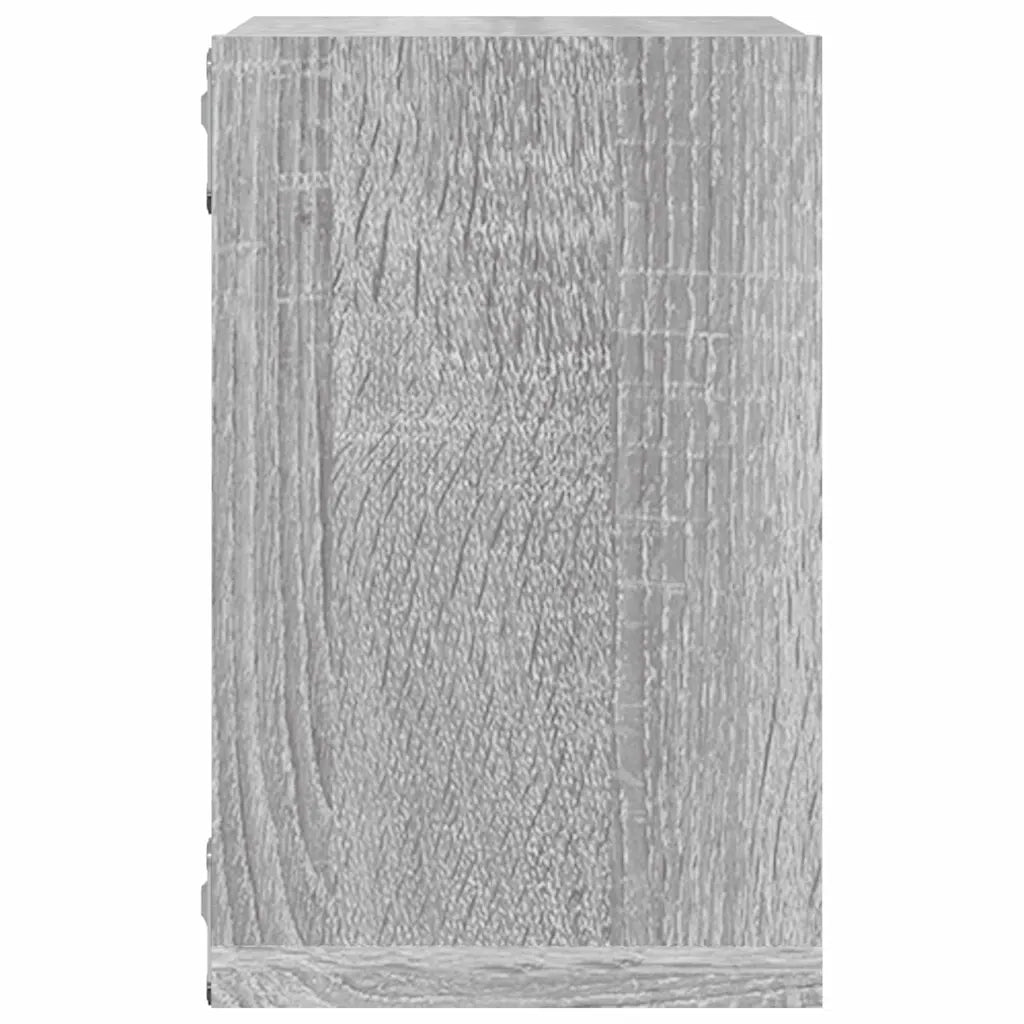 Scaffali da parete 4 pcs Grigio Sonoma 26 x 15 x 26 cm 815892