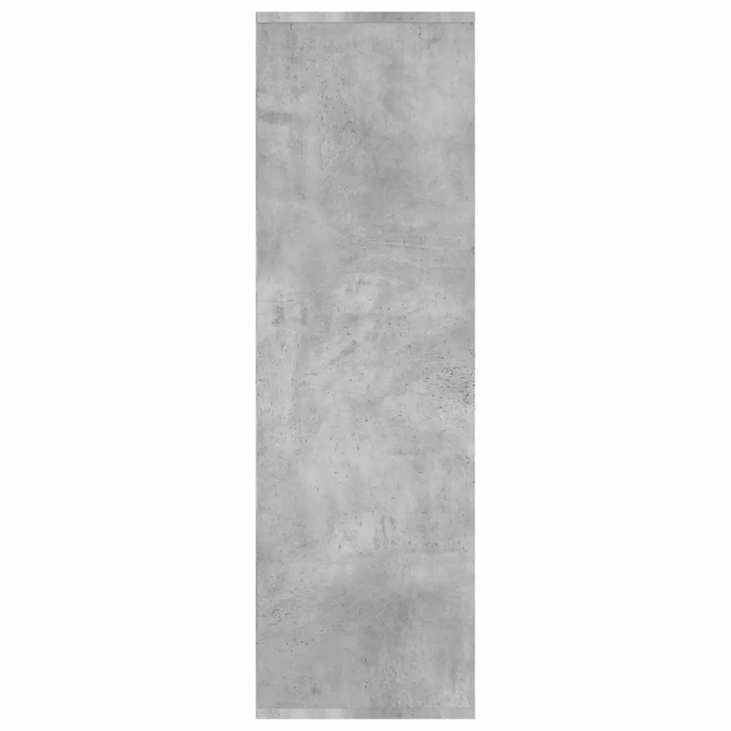 Libreria Grigio Cemento 98x29x97,5 cm in Legno Multistrato 801129