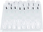 Set di bicchieri da cocktail con 32 bicchieri - Materiale ecologico - Serate di gioco - Feste - Viaggi - Esperienza di gioco unica - Gioco dei drink