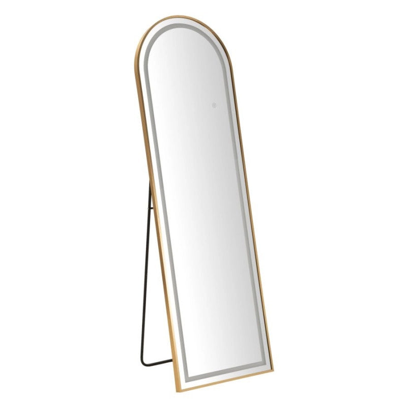Specchio Da Terra Led Simple Arco cm 50x3-38x160 (luce Con 3 Temperature Di Colore)