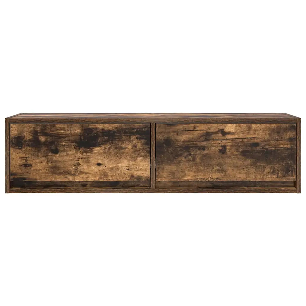 Mobile TV Rovere fumo 100 x 31 x 25,5 cm Legno multistrato 861530