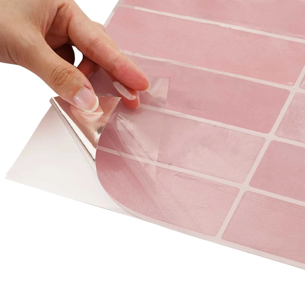 Piastrella Rettangolare 50 pcs Rosa 29 x 23 x 0,08 cm