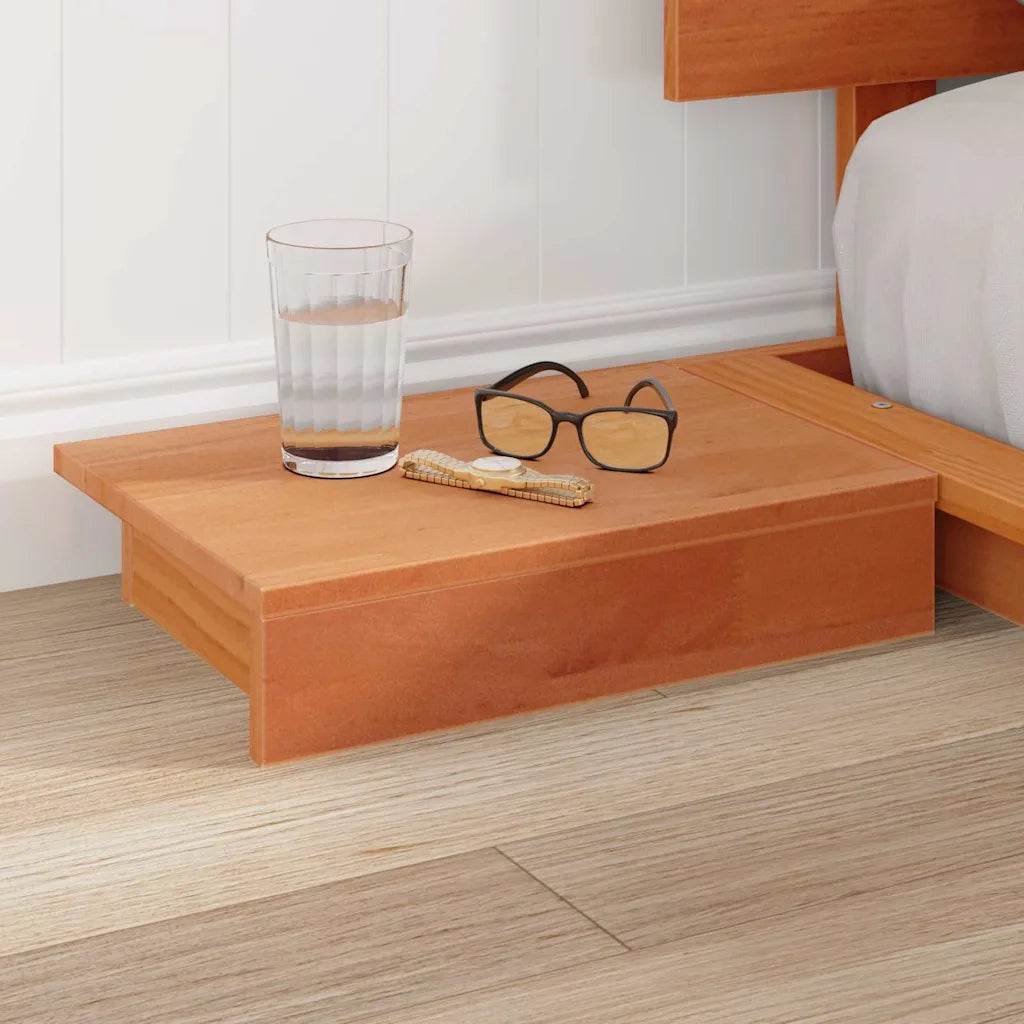 Struttura del letto Marrone 150 x 200 cm legno