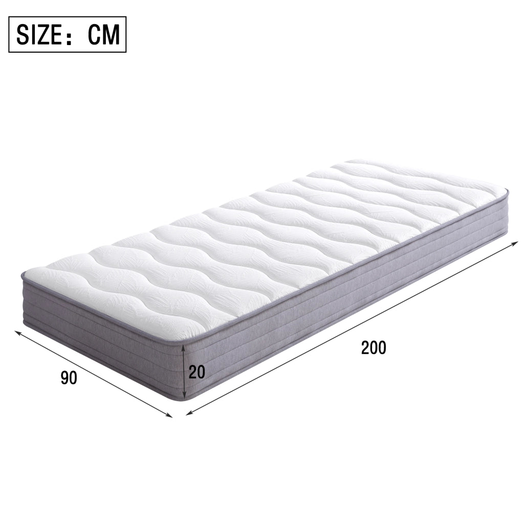 Materasso Singolo 90x200 - Ergonomia - Altezza 20 cm