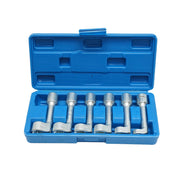 Set di chiavi tubolari per iniettori e condutture, dimensioni 12, 14, 16, 17, 18, 19 mm, Breckner Germany