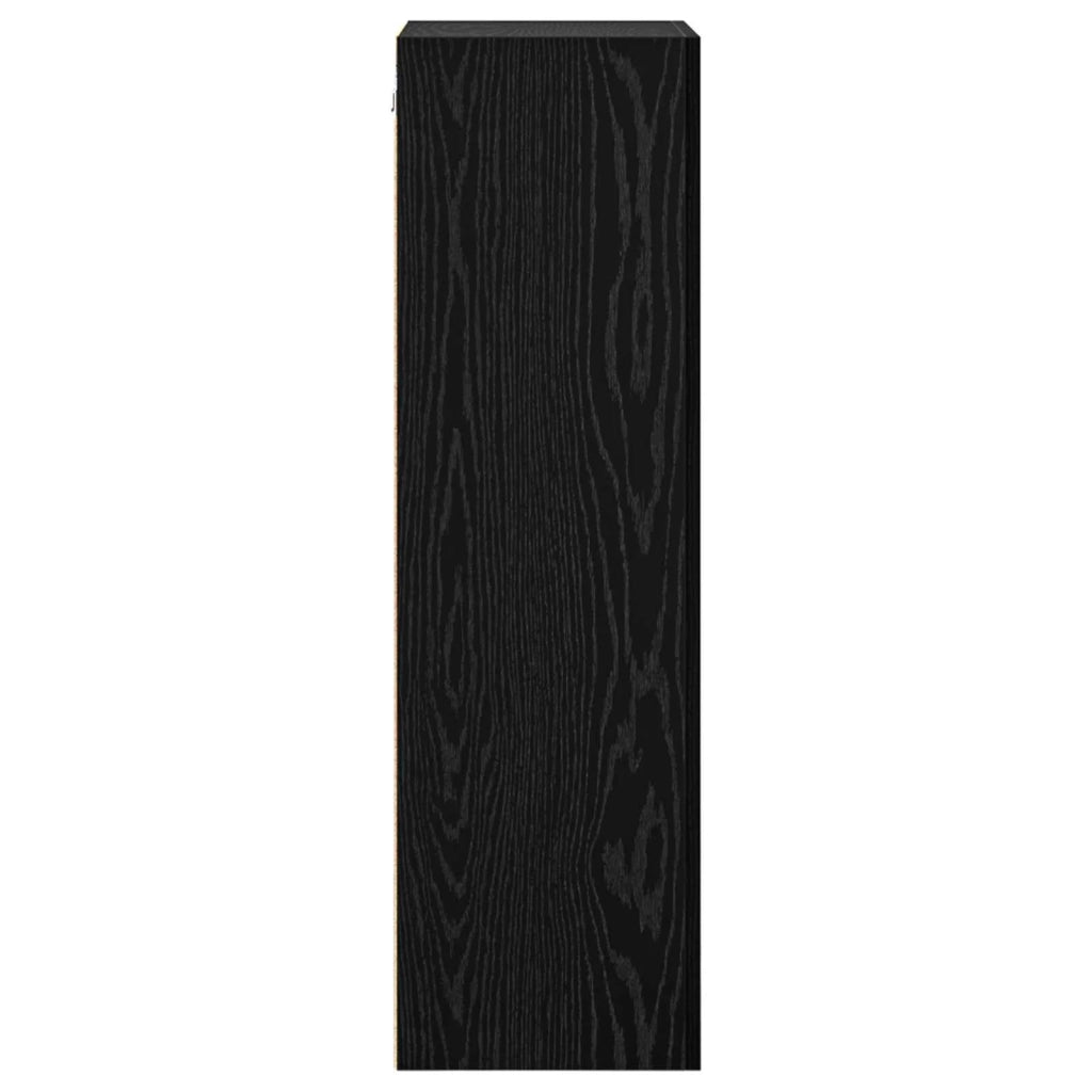 Mobile TV da parete Rovere Nero 40,5 x 30 x 102 cm 882941