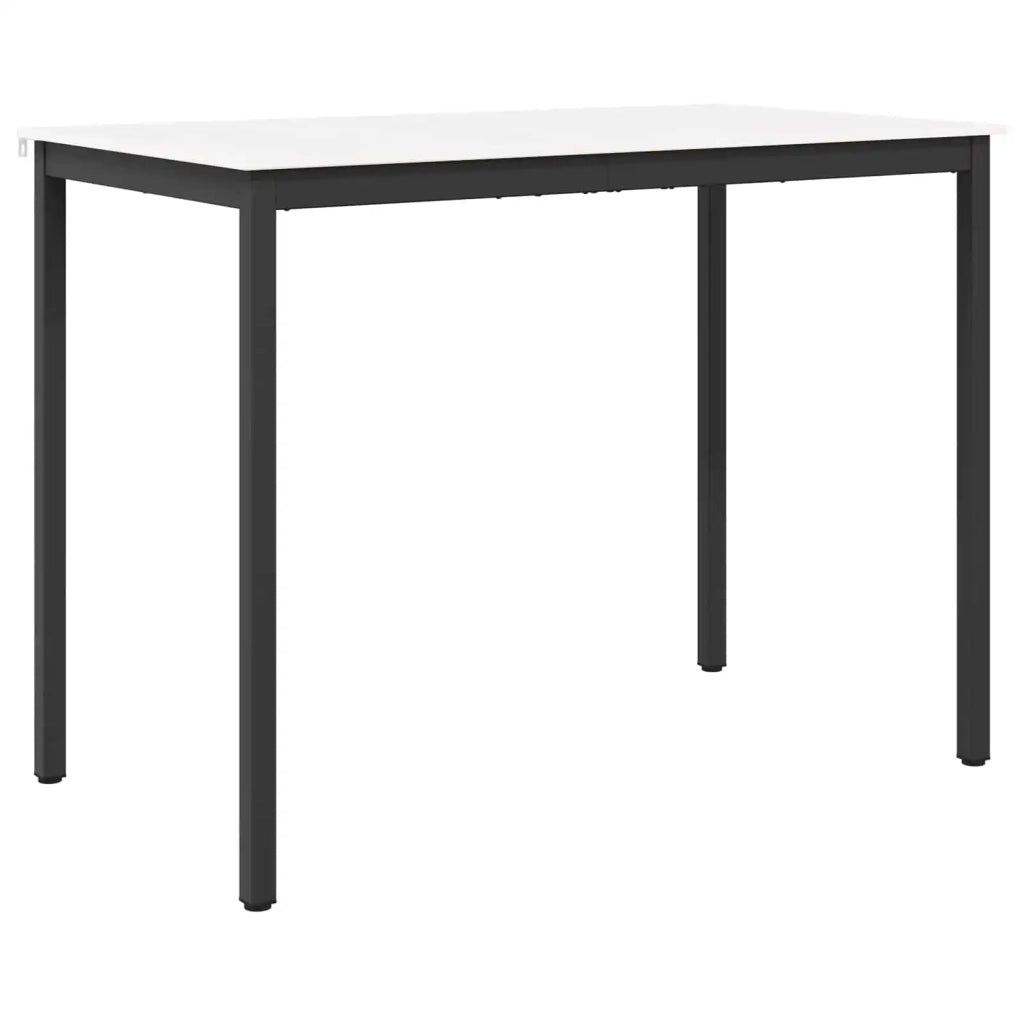 Tavolo da bar Bianco 140 x 80 x 105 cm Pino massello 892808