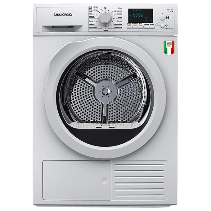 SanGiorgio SDR8P asciugatrice Libera installazione Caricamento frontale 8 kg A++ Bianco