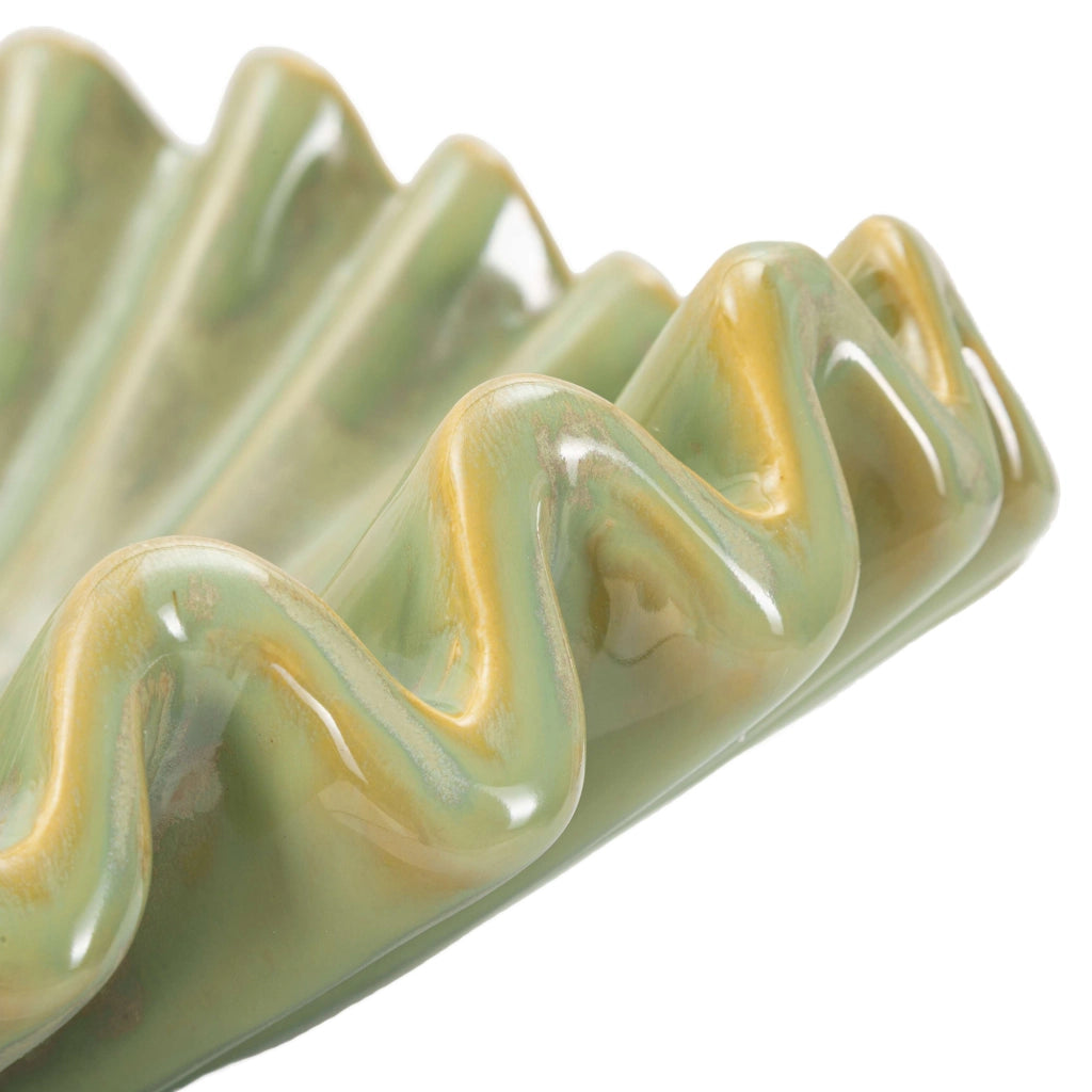 Fapamati, Svuotatasche Effetto Vetro Soffiato, Verde