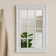 Specchio Decorativo a Forma di Finestra – 44x74 cm